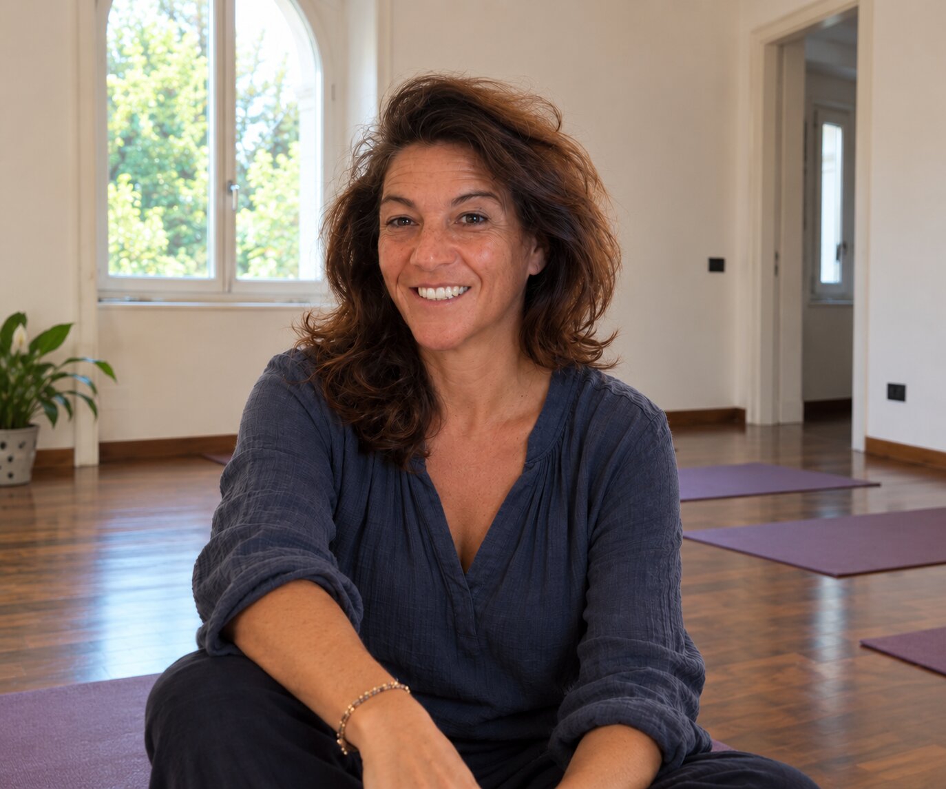 Claudia Di Manna, psicologa psicoterapeuta e insegnante MBSR e MBCT